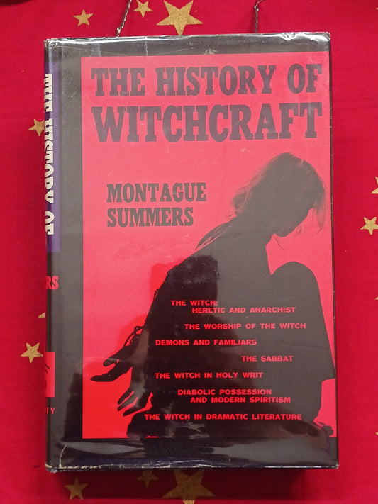 The History Of Witchcraft Hardcover By Montague Summers 1956