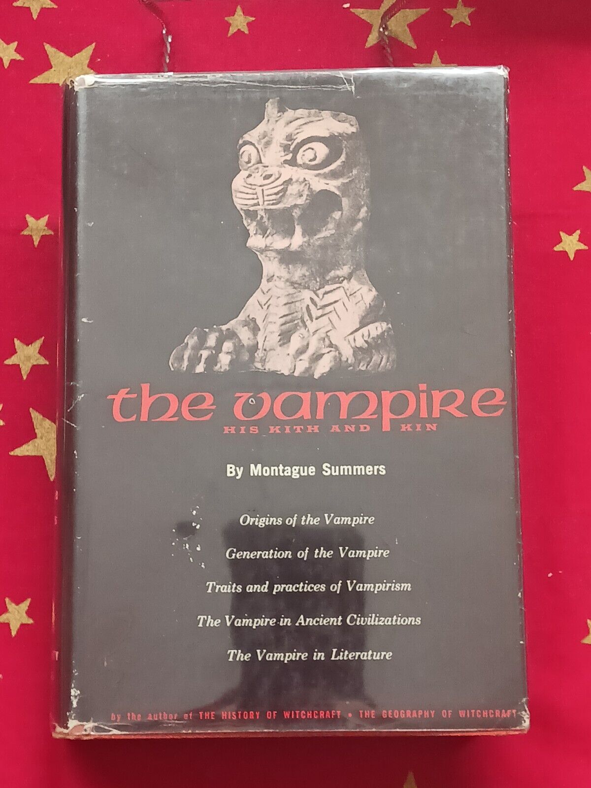 The Vampire His Kith & Kin Montague Summers 1960 1st Ed University Books HCDJ